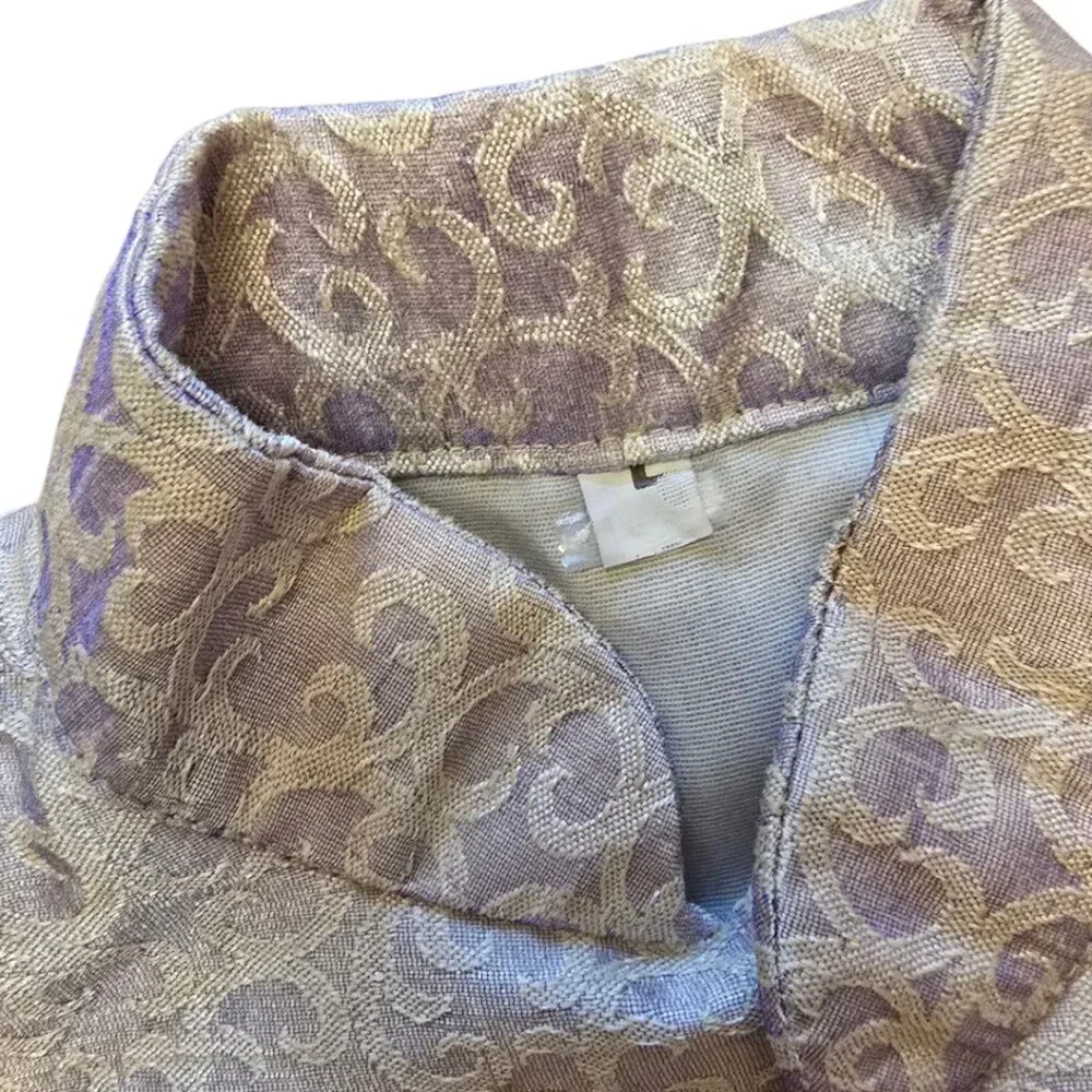 Beautiful Boy's Bone & Lavendar Sherwani / Kurta sz S